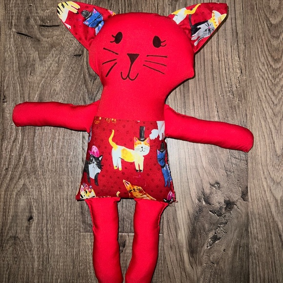 Cat & Jack Other - Red cat doll